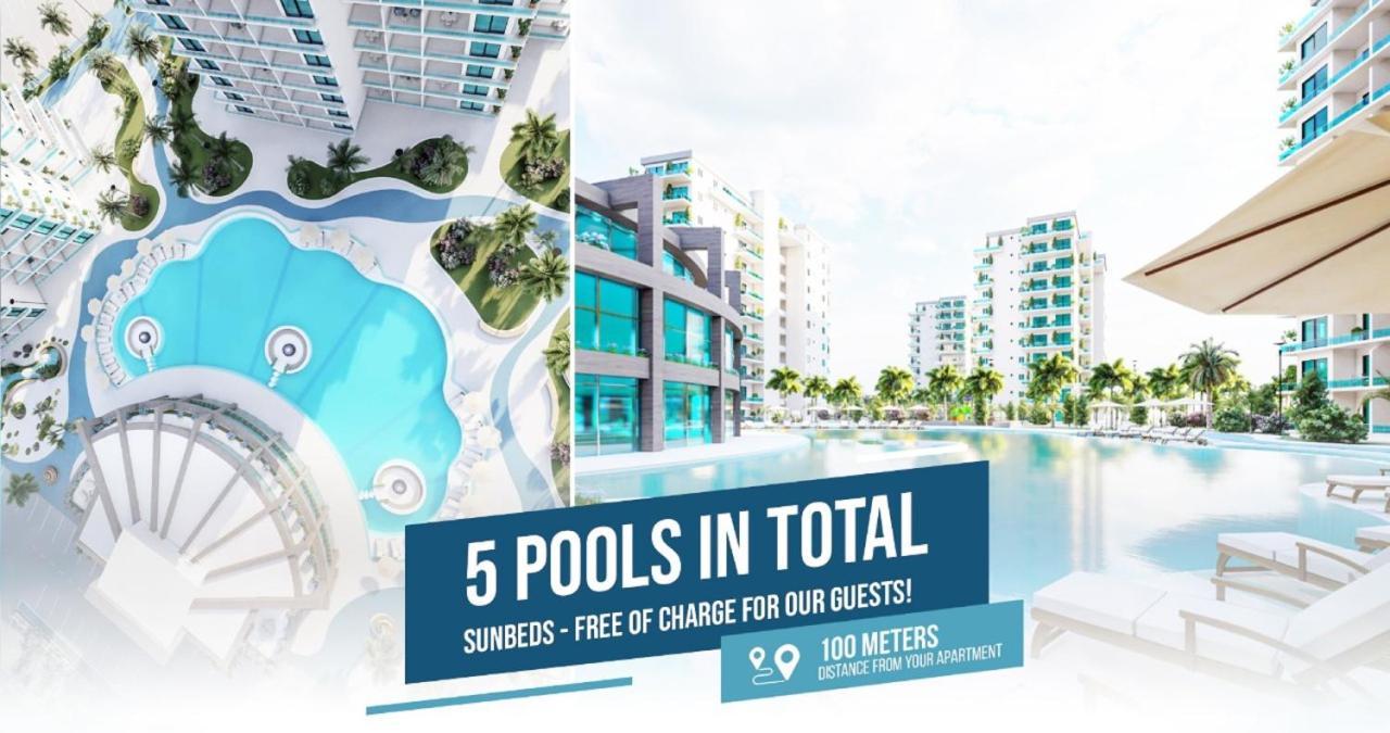 Sophia Pool Apartments In Caesar Blue Resort, Fixed Lunch Till 3Pm, Gym, Swimming Pools, Sauna, Hammam, Kids' Club Available Perivolia tou Trikomou Exterior foto
